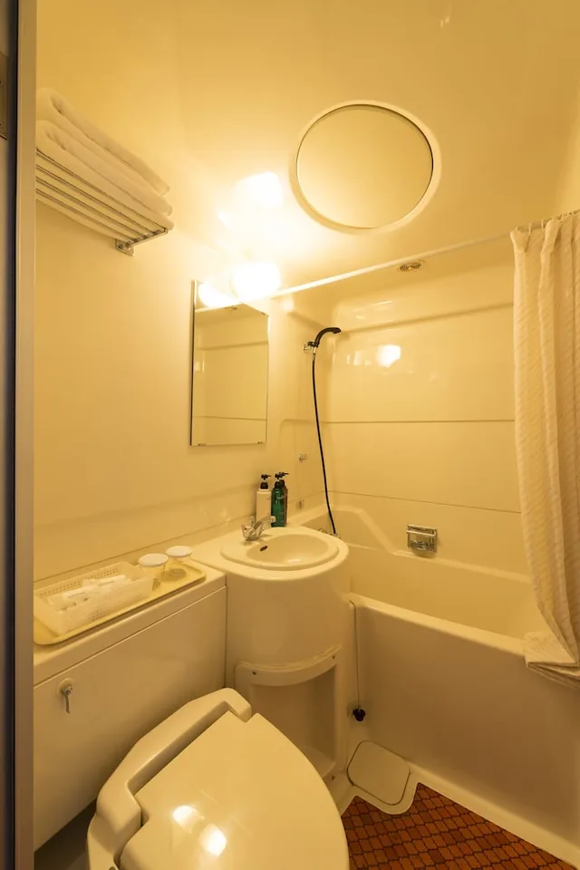 غرفة بسرير نصف مزدوج، Sky Hotel Namerikawa 4/4