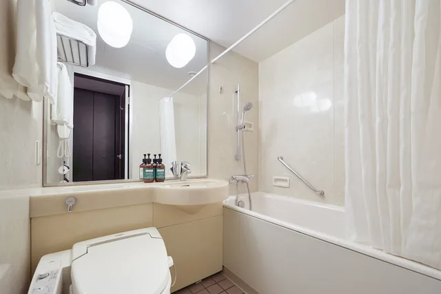 غرفة قياسية بسرير كوين في طابق مرتفع، Ana Crowne Plaza Chitose 5/5