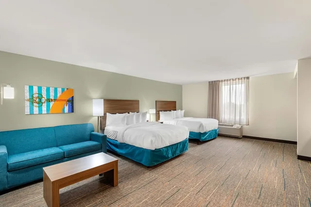 جناح بسريرين كوين مع أريكة، Mainstay Suites Lancaster Dallas South 5/10