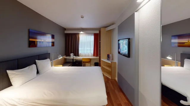 غرفة قياسية بسرير مزدوج، Ibis Cologne Airport Hotel 4/10