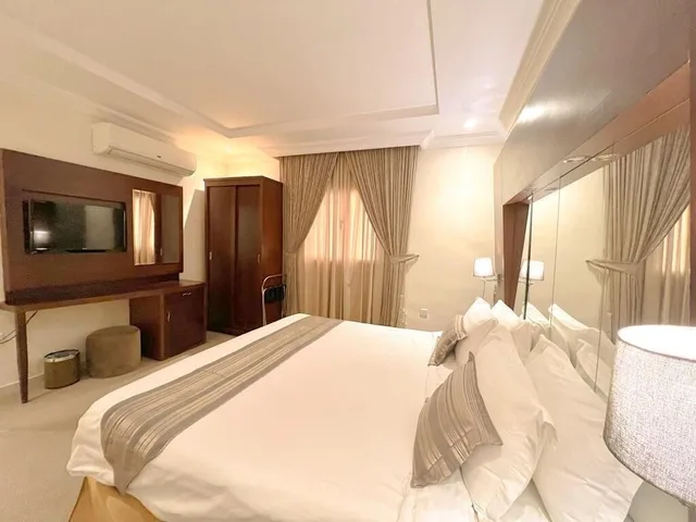 شقة جونيور بسرير كينج بغرفة نوم واحدة، Loren Suites Al Salamah 3/5