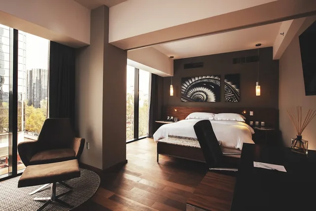 جناح تنفيذي مفردة بسرير كينج، Krystal Grand Suites Insurgentes 4/4