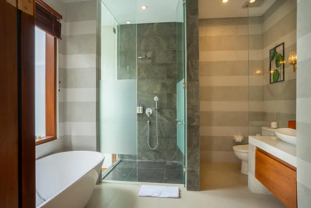 فيلا ديلوكس بغرفة نوم واحدة بمسبح خاص، Freddies Resort & Villas Ubud Bali 7/10
