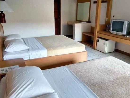 غرفة ديلوكس بسريرين كوين، Pantai Indah Resort Hotel Barat 2/2