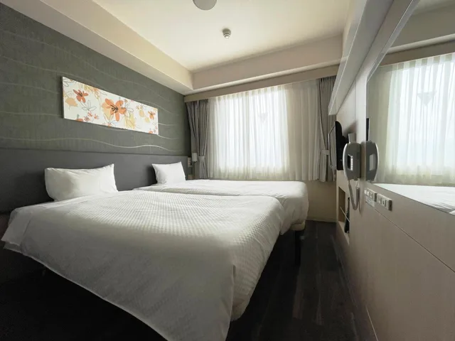 استوديو بسريرين منفصلين في الملحق، Matsue New Urban Hotel 2/5