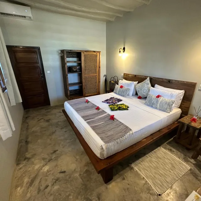 غرفة قياسية بسرير مزدوج، Ndame Beach Lodge 1/3