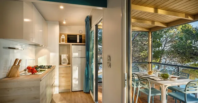 2 Bedrooms, Mobile Home, Superior, Park View, Terrace، San Marino Camping resort 3/3