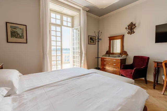 غرفة ديلوكس بسريرين منفصلين في الملحق، Hotel Monte Baldo and Villa Acquarone 2/9