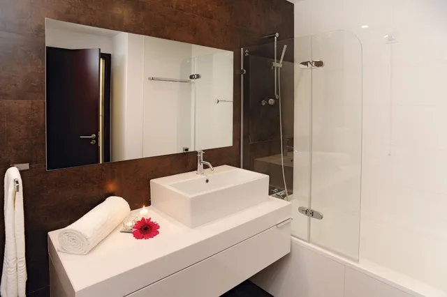 استوديو بسريرين منفصلين بإطلالة على المسبح بشرفة في المبنى الرئيسي، Belmar Spa and Beach Resort 7/8