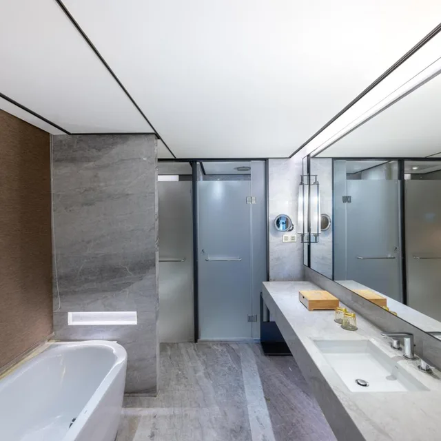 غرفة كلوب بسرير كينج، Sheraton Grand Hangzhou Binjiang Hotel 3/5