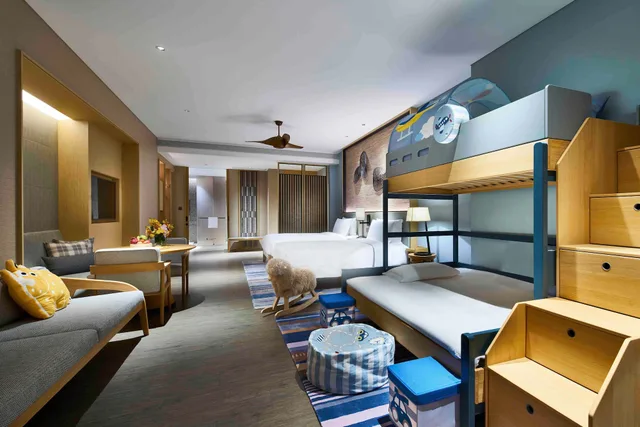 Kids Theme, Standard, King Bed, Bunk Bed, Ocean View، Crowne Plaza Sanya Haitang Bay Resort 6/8