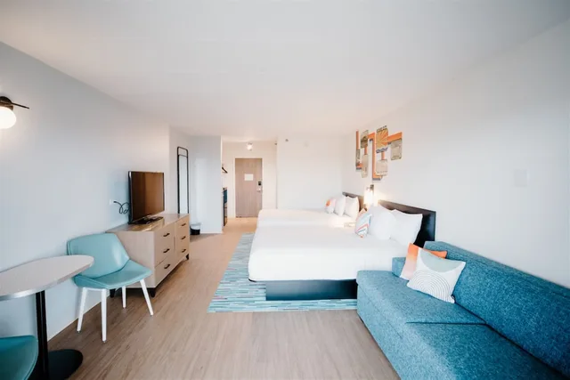 Room, 2 Queen Beds, Urban View, Sofa, Balcony, Atlantic OceanFront Inn 10/10