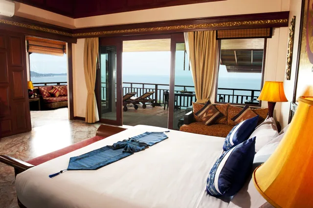 جناح غراند بسرير كينج وسرير كوين بغرفة نوم واحدة بجاكوزي، Sandalwood Luxury Villas Koh Samui 3/7