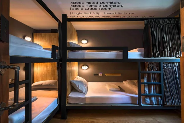 Female Dorm, Female Only, 4 Beds، Timber Hostel 1/2