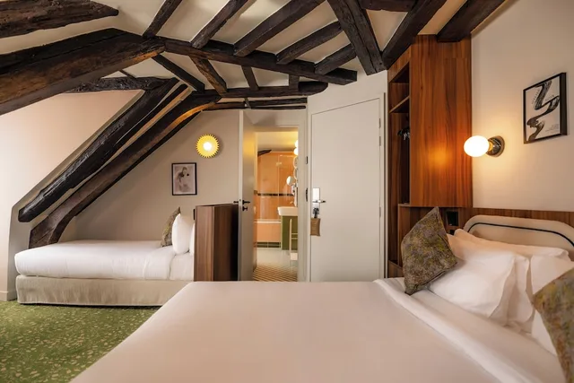 غرفة بريستيج بسرير كوين وسرير فردي، Hotel Salvia 7/10