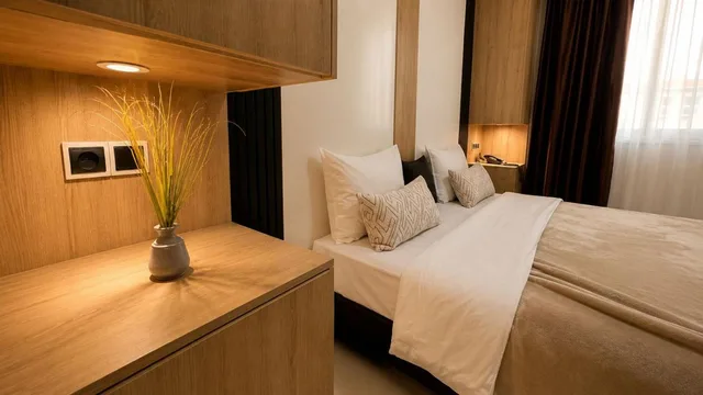 غرفة قياسية بسرير مزدوج، Hotel Vents des Iles 1/9