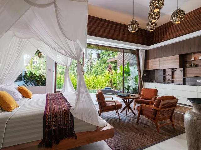 Pool, Deluxe, Villa, King Bed، Cahaya Indah Villas Ubud 1/1