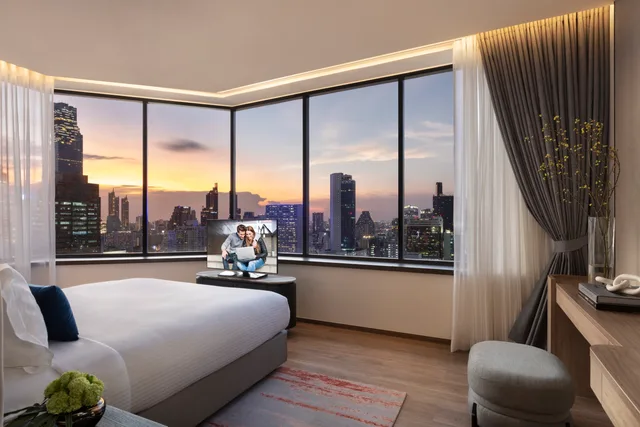 غرفة متصلة تنفيذية بـ3 غرف نوم، Ascott Embassy Sathorn 3/5