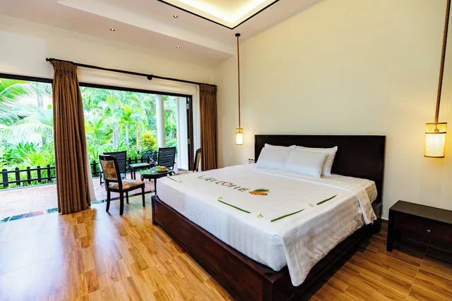 بنغل بسرير كينج بإطلالة على الحديقة، Diamond Bay Resort & Spa 4/10