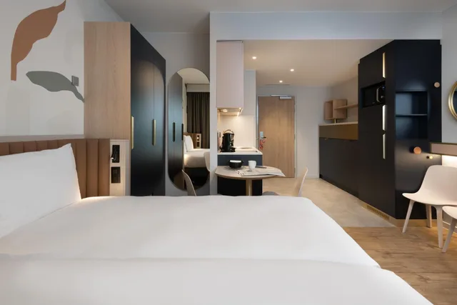 Elegant, Studio, Quadruple, Aparthotel Adagio Access Brussels Delta 6/10