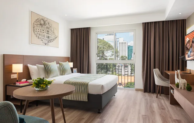 استوديو بسرير كوين، T-Ritz Saigon Hotel & Apartment 3/4