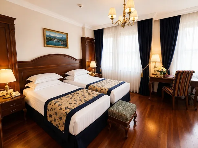 غرفة ديلوكس بسريرين منفصلين، GLK Premier The Home Suites and Spa 5/10