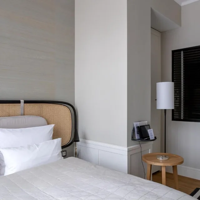 غرفة بسرير مزدوج، Strandhotel Ostende 5/8