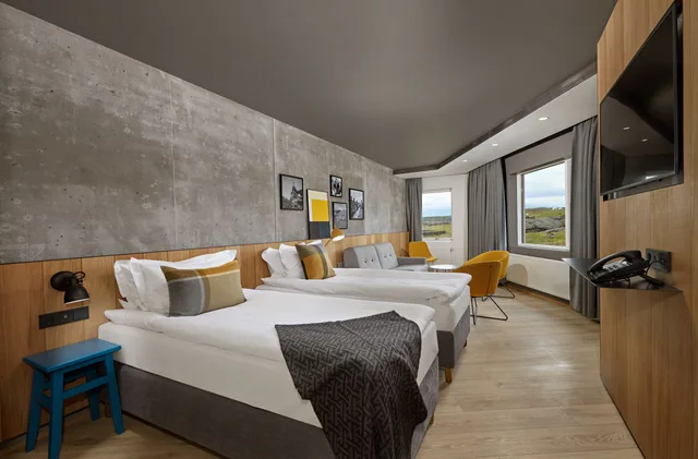 غرفة عائلية، Myvatn - Berjaya Iceland Hotels 2/3
