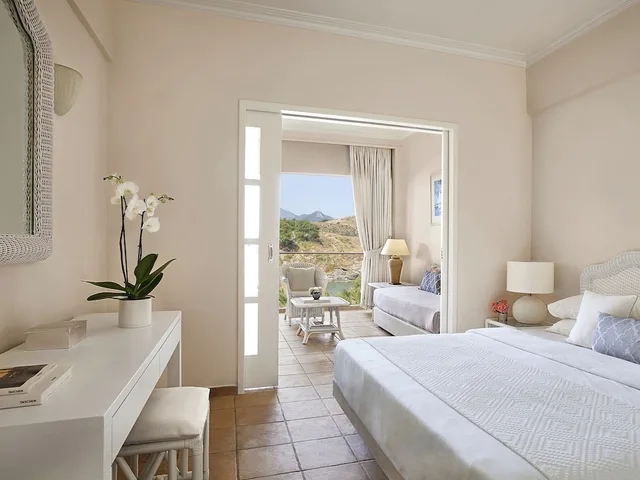 Family, King Bed, Sea View, 2 Sofa, Grecotel Marine Palace & Aqua Park 2/4