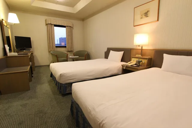 Room, Twin Beds, City View, SHIMONOSEKI GRAND HOTEL 1/3