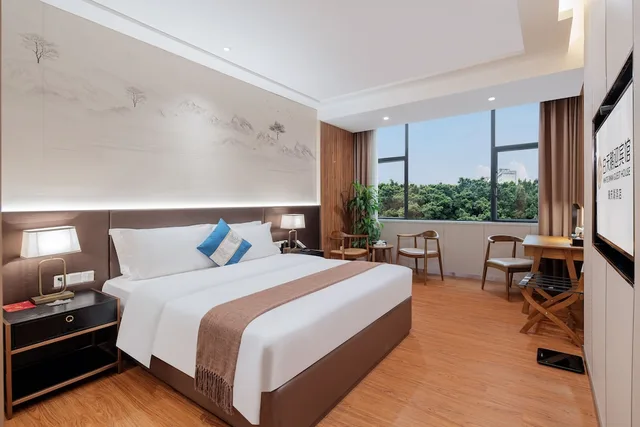 غرفة سوبيريور بسرير كوين، White Swan Guest House (Zhaoqing Hubin) 1/3