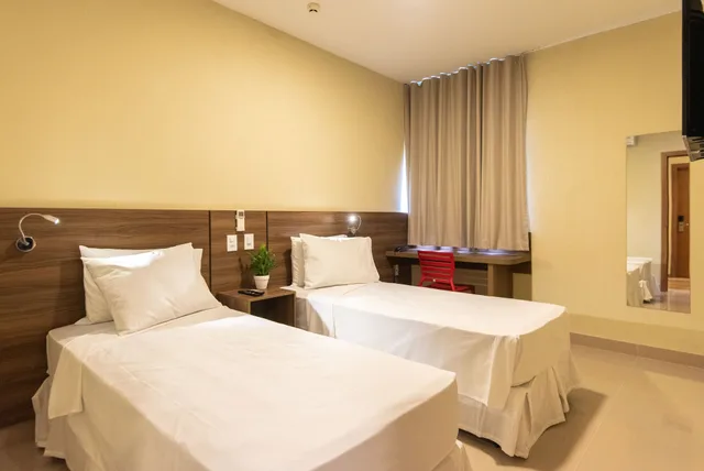 جناح بسريرين منفصلين، Hotel Santos Dumont Aeroporto SLZ 1/5