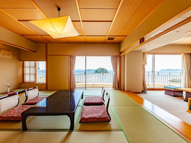 غرفة يابانية غربية ديلوكس، Gamagori Onsen Hotel Takeshima 1/1