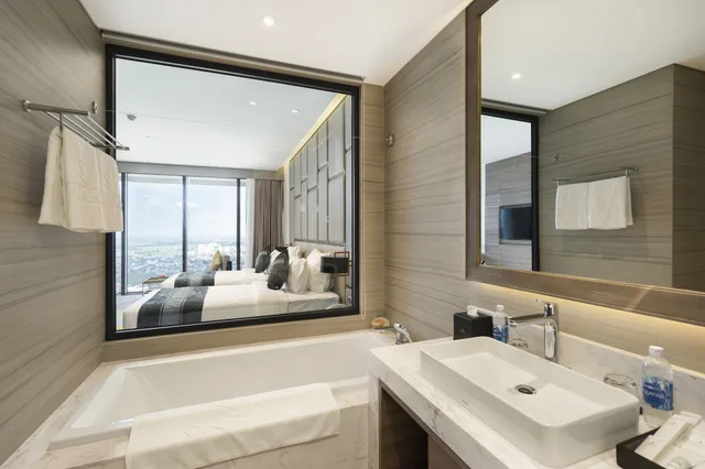 غرفة بريميوم ركنية بسريرين منفصلين، Melia Vinpearl Thanh Hoa 4/7