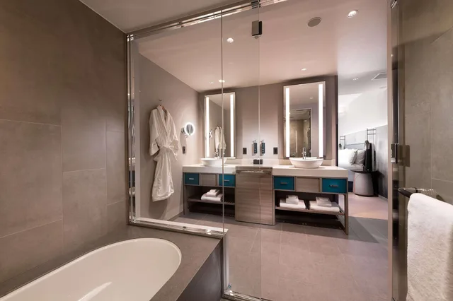 غرفة تنفيذية بسرير كينج، DoubleTree by Hilton Osaka Castle 3/5