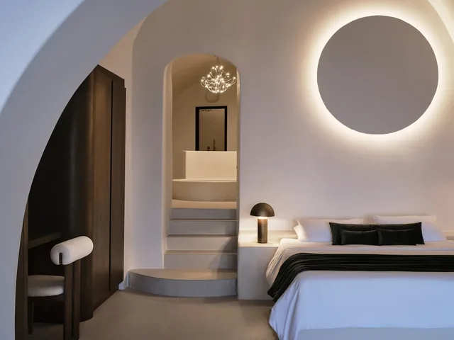 Deluxe, Suite, King Bed, Outdoor Jetted Tub، Andronis Luxury Suites 5/10