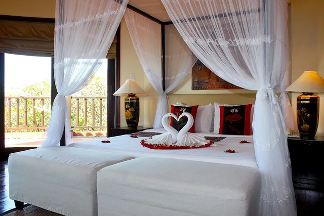 بنغل بسرير كوين بإطلالة على البحر، Poshanu Resort 2/10