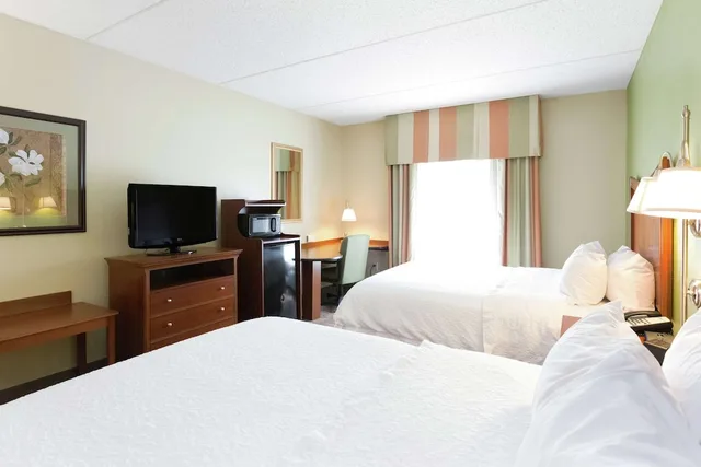 غرفة قياسية بسريرين كوين، Hampton Inn & Suites Blairsville 1/2