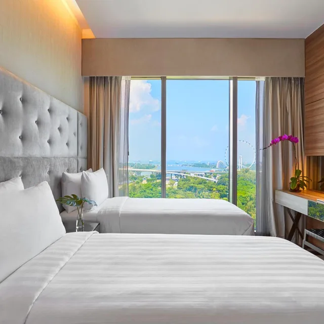جناح بريميوم بغرفتي نوم، Pan Pacific Serviced Suites Beach Road 4/5