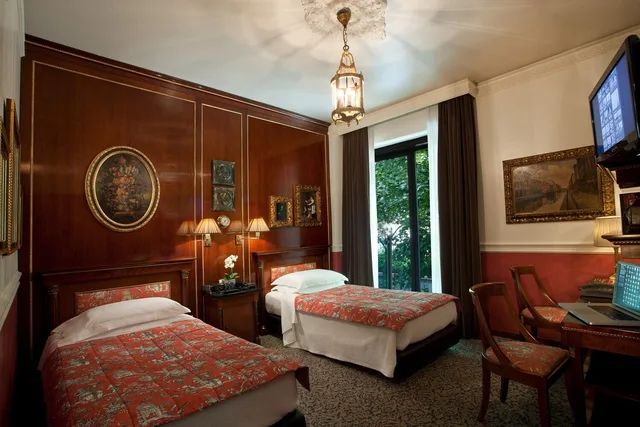 غرفة سوبيريور بسرير مزدوج أو سريرين منفصلين، Hotel de la Ville - Monza, an SLH Hotel 4/5