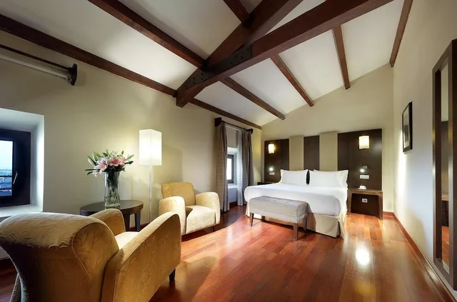 غرفة بسرير مزدوج أو سريرين منفصلين، Eurostars Palacio Santa Marta 1/1