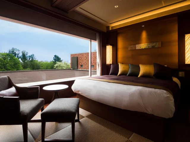 غرفة عصرية بسرير مزدوج، Mori No Spa Resort Hokkaido Hotel 2/4