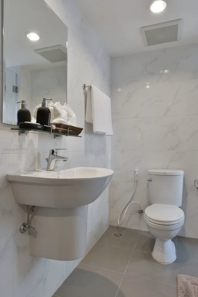 غرفة تنفيذية بسرير مزدوج بغرفة نوم واحدة، Aspira Residence Ruamrudee 7/9