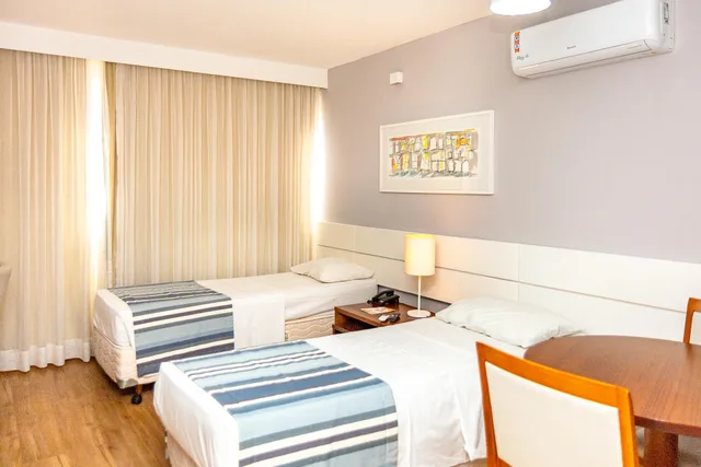 غرفة بسريرين منفصلين، Salvador Business Flat 1/7