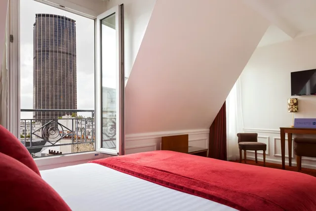 غرفة كومفورت بسرير كوين، Timhotel Tour Montparnasse 1/4