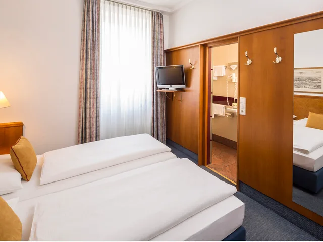 Budget, Double Bed, Street View، Austria Classic Hotel Wien 1/8