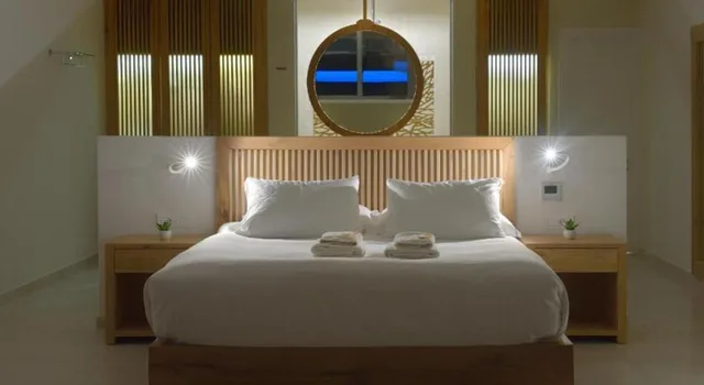 جناح بسرير كوين مع أريكة بمسبح خاص، Anax Resort and Spa 7/9