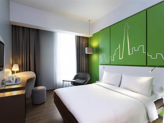 غرفة ديلوكس بسرير مزدوج أو سريرين منفصلين بإطلالة على المدينة، ALL SEASONS JAKARTA THAMRIN 3/7