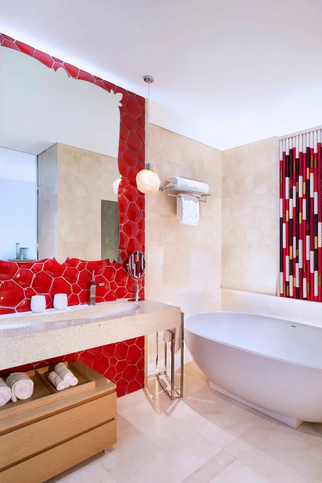 1 Bedroom, Super, Suite, King Bed, with Extra Bed, Terrace، W Singapore Sentosa Cove 6/7