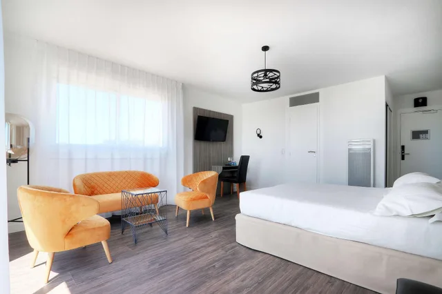 غرفة بسرير مزدوج، Best Western Hotel Le Bellevue 3/5